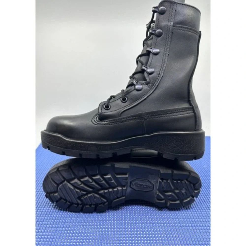 Belleville F360ST Combat Boots Mens 4‎ Black Excellent Steel Toe Vibram Tactical